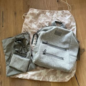 Dagne Dover Indi Backpack Large in Gray